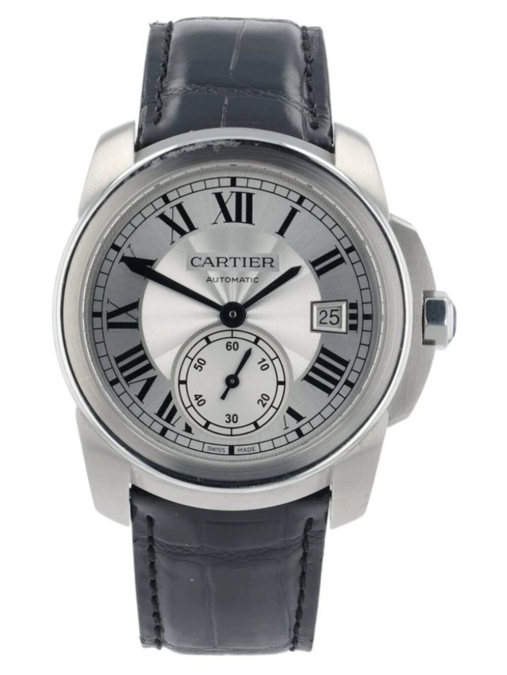 Cartier Calibre De Cartier Silver Dial Steel 38mm Automatic Men’s Watch